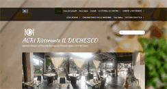 Desktop Screenshot of ilduchesco.it